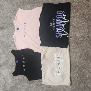 monat tanks/tees M/L